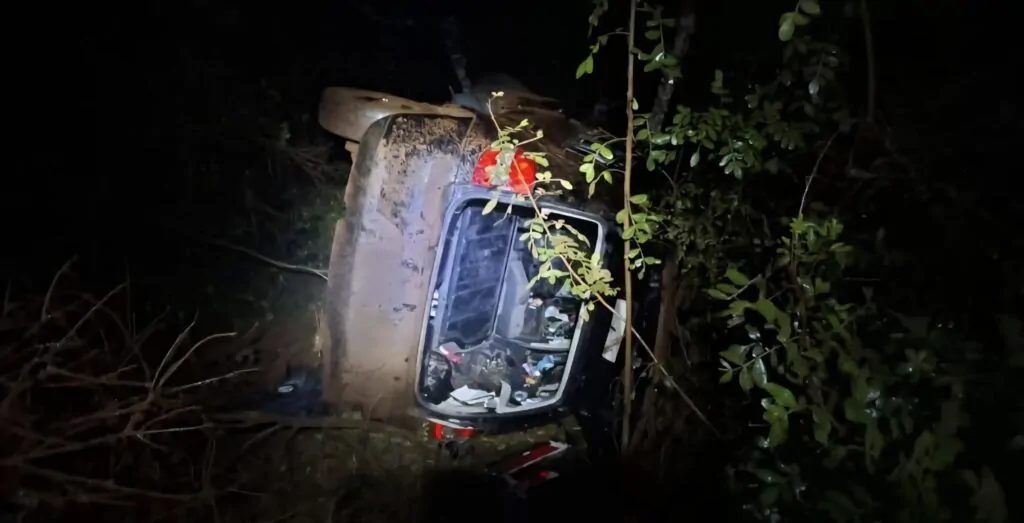 Acidente na ERS-135 deixa três feridos entre Passo Fundo e Coxilha