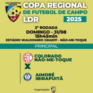 Colorado de Não-Me-Toque joga neste domingo pela Copa Regional LDR