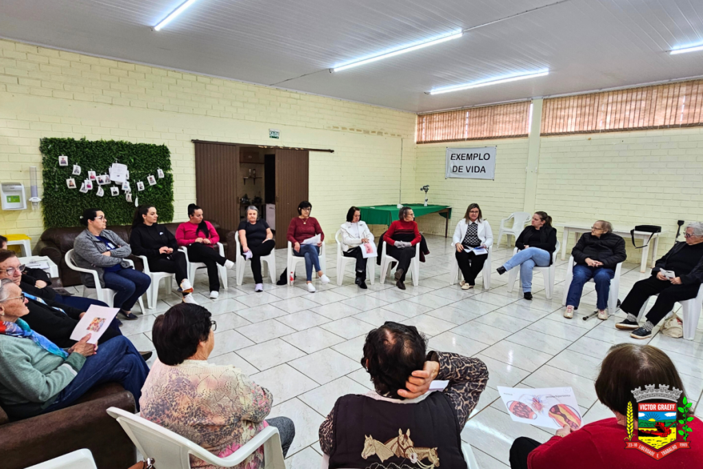 Saúde de Victor Graeff realiza ação com grupo do CRAS para Conscientização sobre Hipertensão