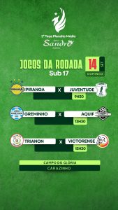 Escolinha Ipiranga entra em campo pela 2ª Taça Planalto Médio