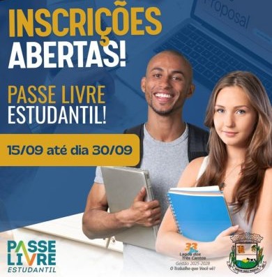 Lagoa dos Três Cantos está com inscrições abertas para o Passe Livre Estudantil