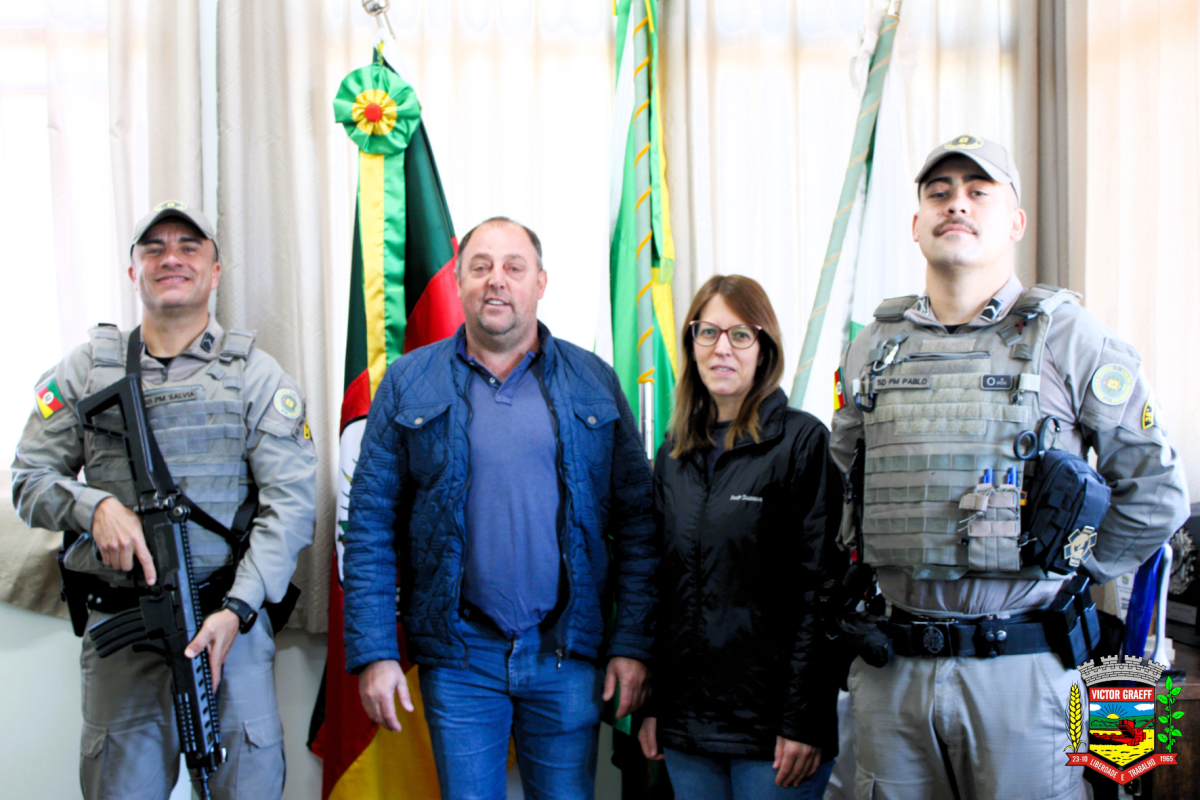 Victor Graeff oficializa Patrulha Rural para reforçar a segurança no município