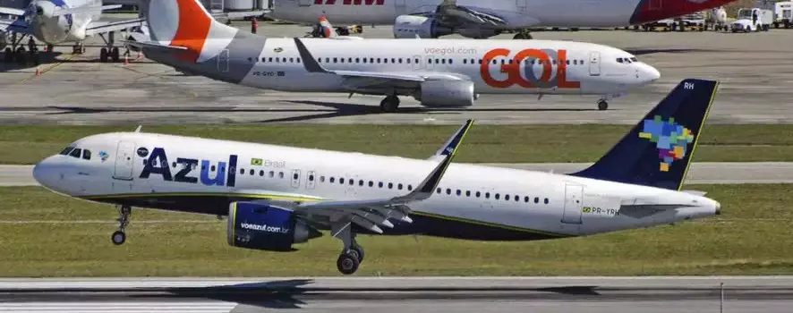 Companhia aérea Gol anuncia o fim das negociações de possível fusão com a Azul