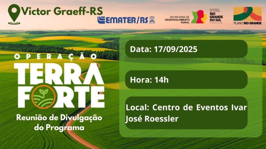 Reunião de Apresentação do Programa Terra Forte em Victor Graeff