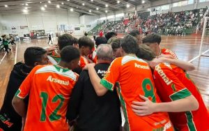 Arsenal encerra final de semana com título pela Taça TG sub-8 e classificações em três categorias da base