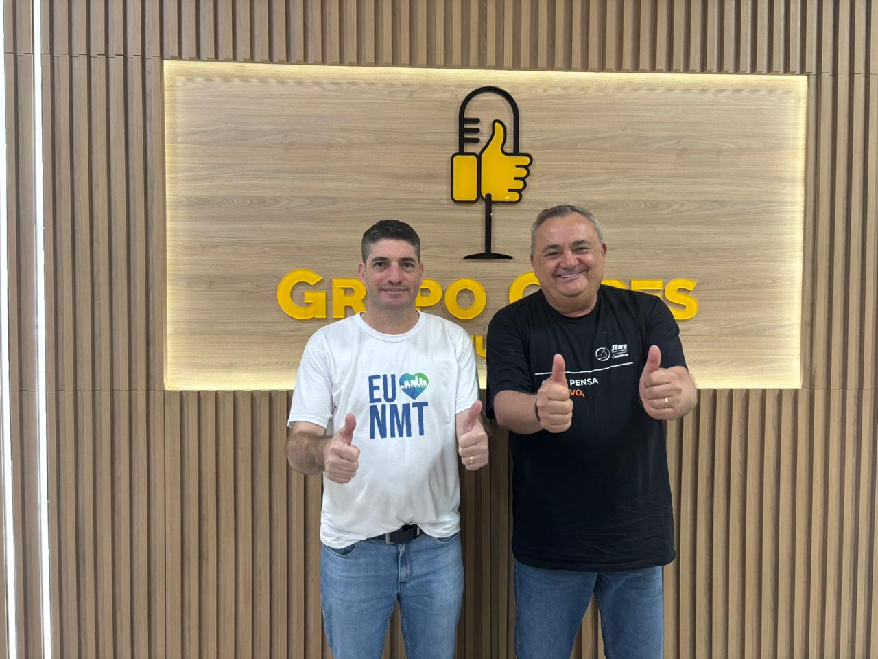 Gilson Santos, prefeito de Não-Me-Toque, participa do programa Bom Dia Amigos