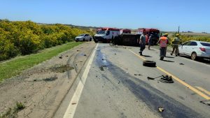 Homem fica ferido em acidente na BR-285 entre Carazinho e Saldanha Marinho