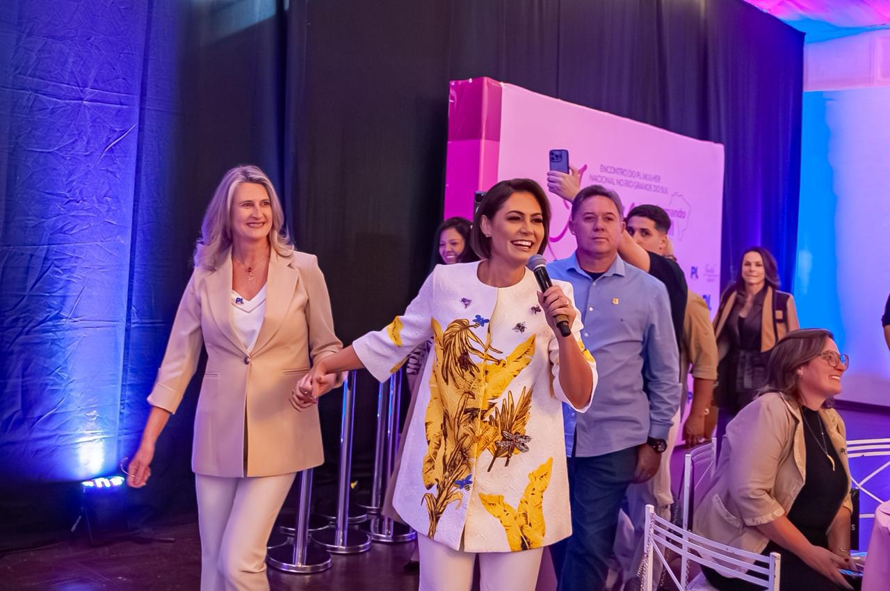 Michelle Bolsonaro reúne lideranças femininas em Soledade para fortalecer o PL Mulher RS