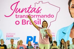 Michelle Bolsonaro reúne mais de 3.400 mulheres em grande encontro do PL Mulher em Soledade