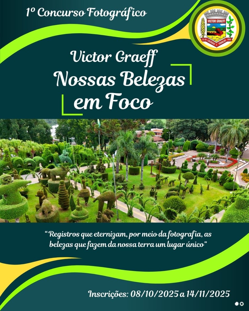 1º Concurso Fotográfico Victor Graeff – “Nossas Belezas em Foco”