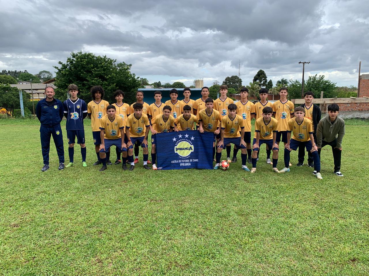 Ipiranga vence Victorense e segue com boa campanha na Taça Planalto Médio Sub-17