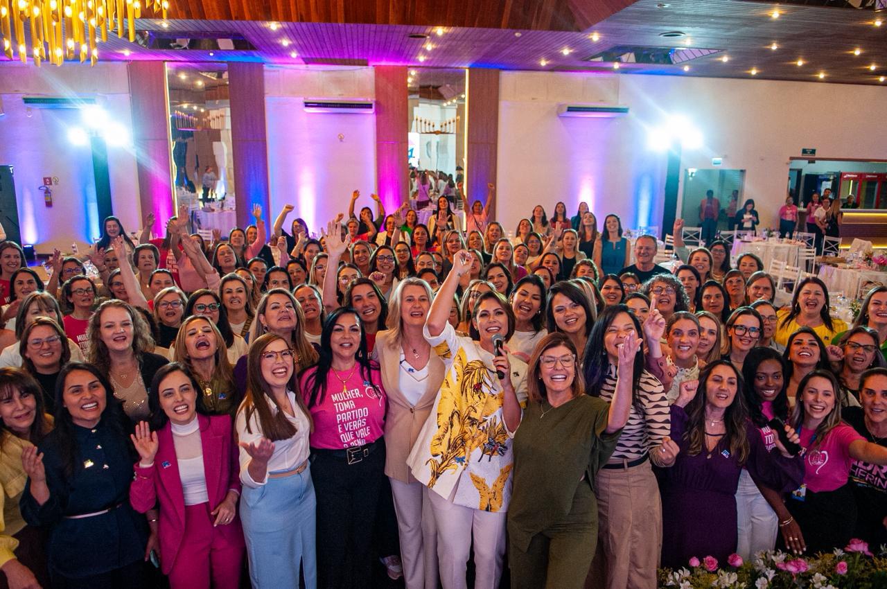 Michelle Bolsonaro reúne lideranças femininas em Soledade para fortalecer o PL Mulher RS