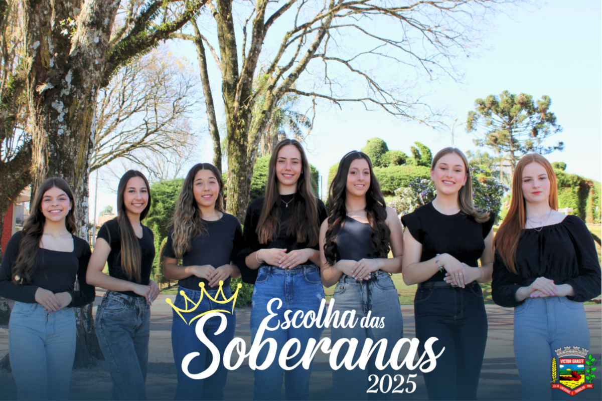 Sete candidatas disputarão o concurso da Corte de Soberanas de Victor Graeff