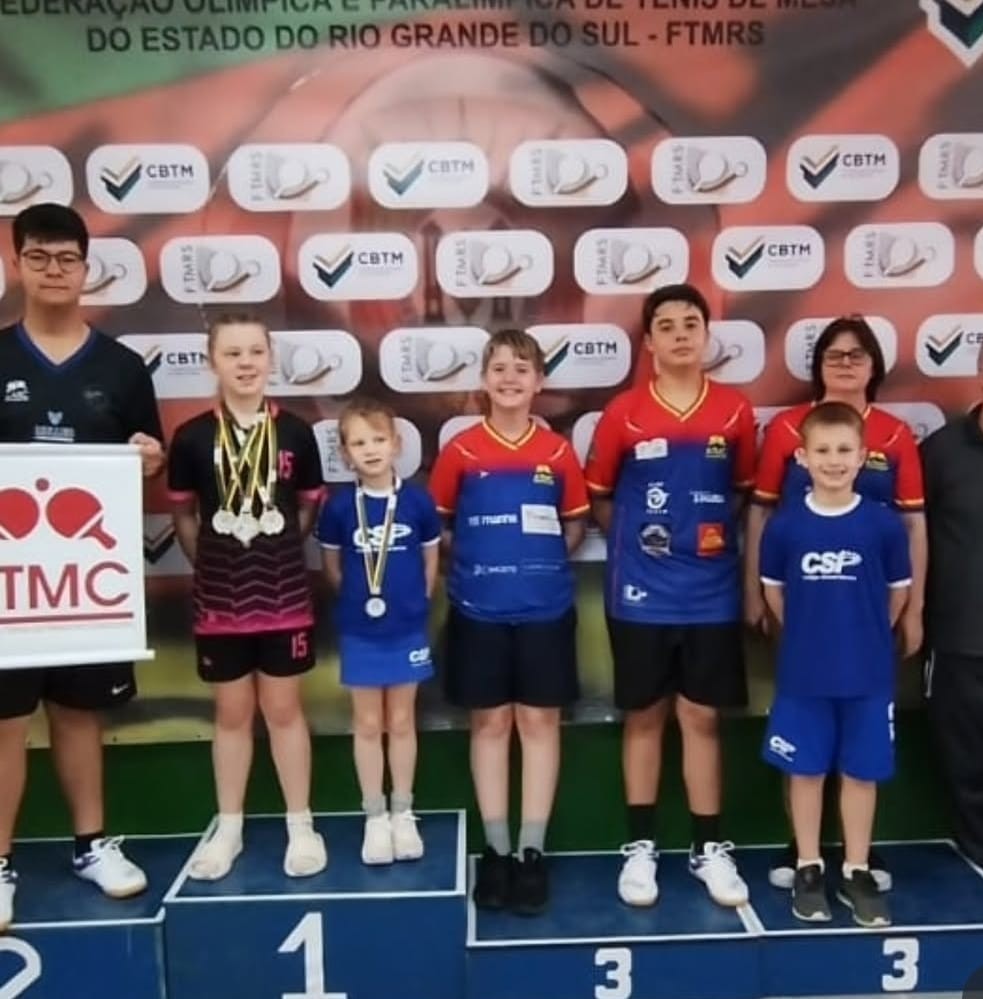 Tênis de Mesa de Carazinho conquista bons resultados no campeonato estadual