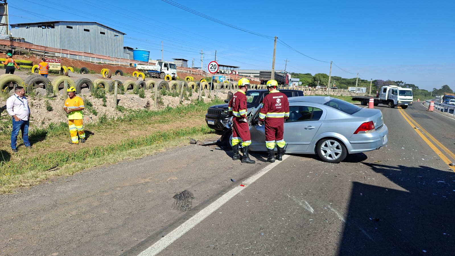 Polícia Rodoviária Federal atende acidente com vítima fatal na BR-386 em Soledade