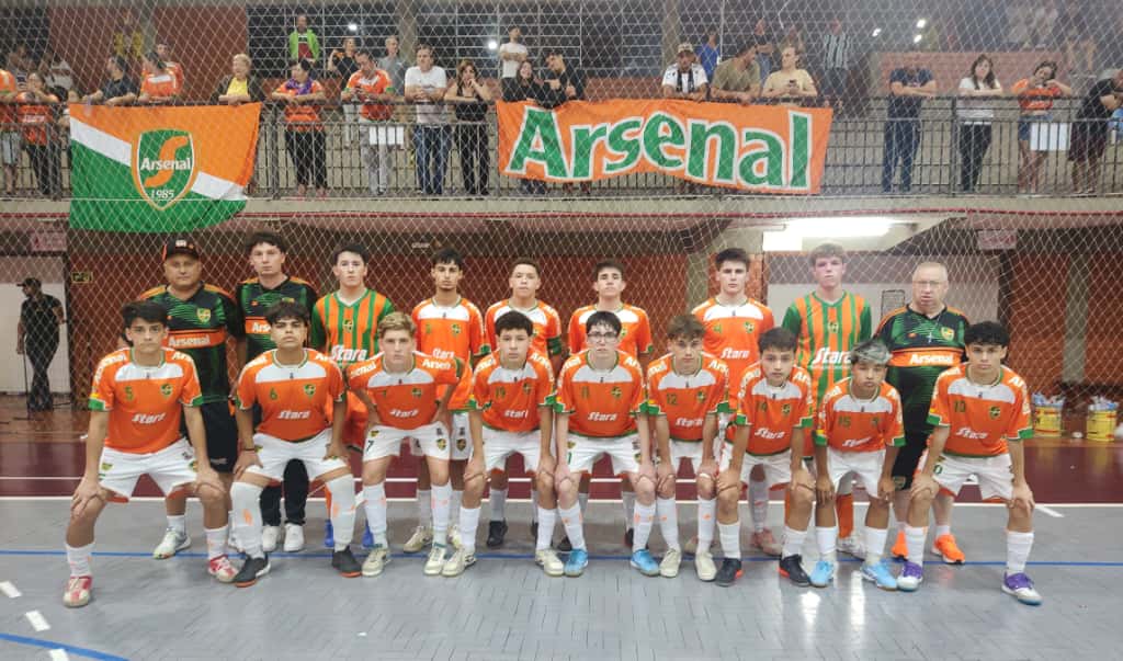 Arsenal vence a Sercesa no jogo de ida da final do Estadual Sub-15 da FGFS