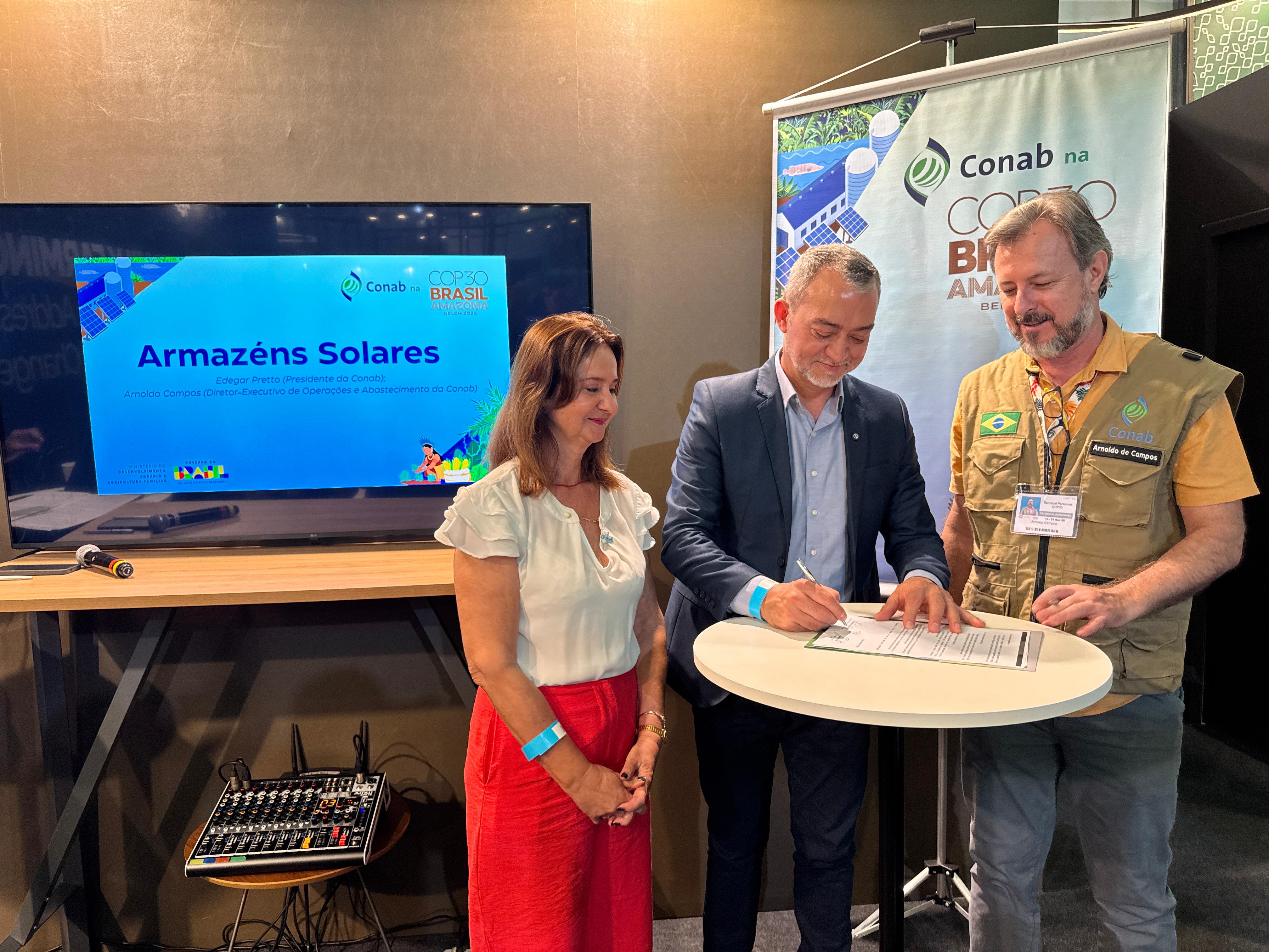 COP 30: Conab e UFPel inauguram projeto pioneiro de energia solar em Canoas