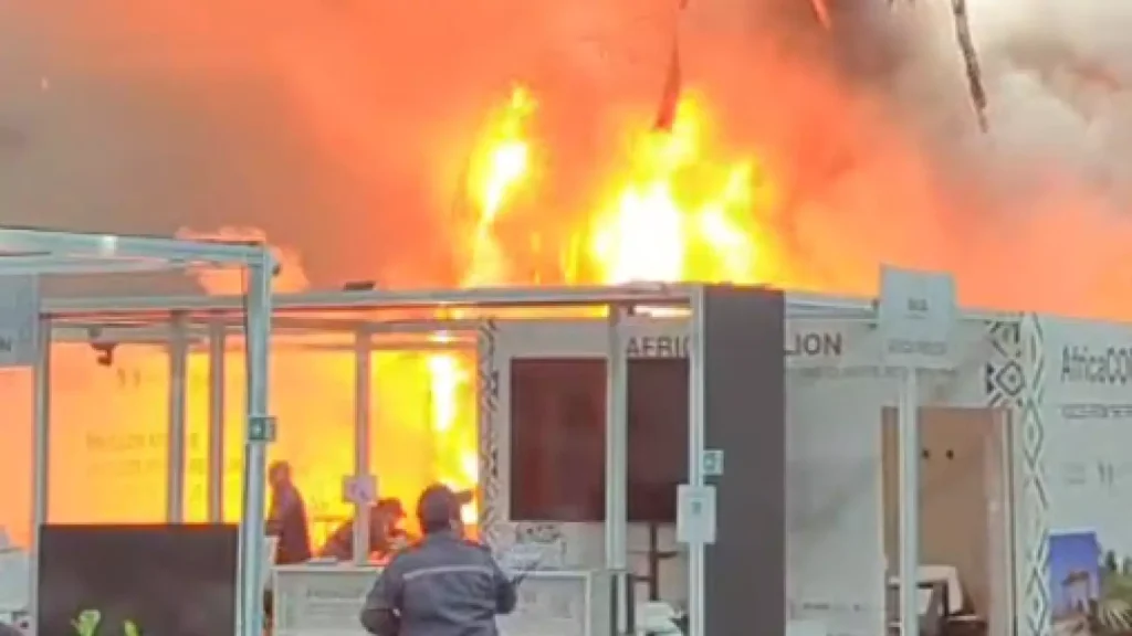 Governador do Pará diz que incêndio na COP30 foi controlado e não há feridos: “Equipes agiram rapidamente para evacuar a área”