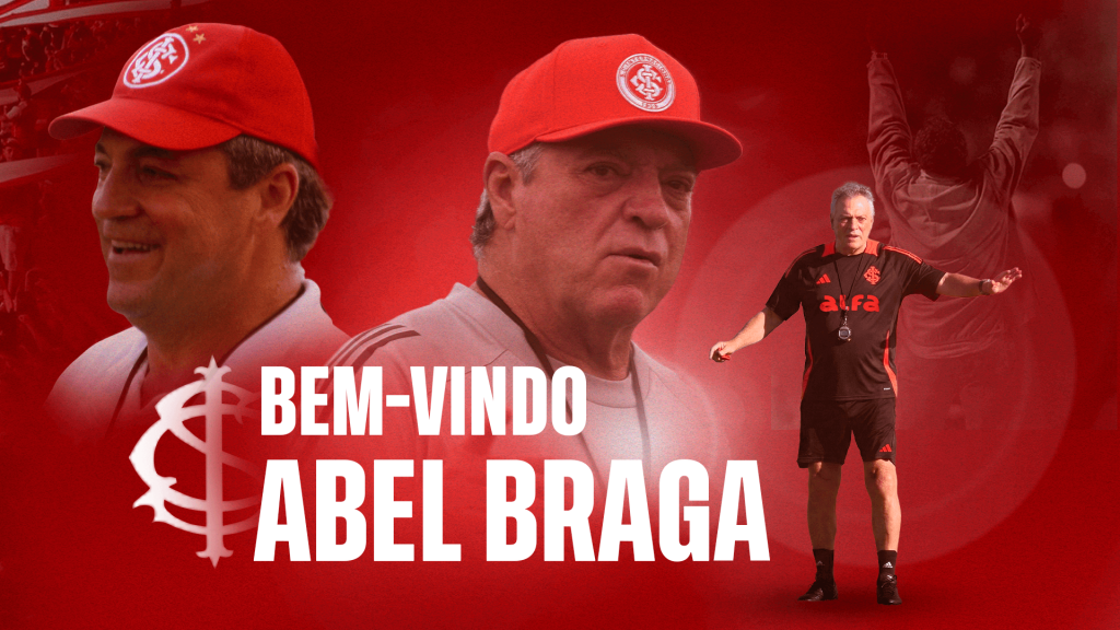 Técnico vencedor Abel Braga está de volta ao Internacional