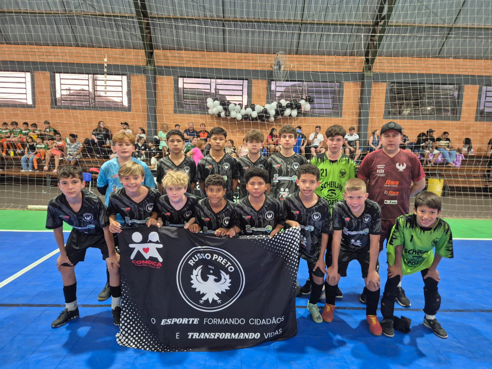 Base do Russo Preto disputa semifinais na LDR e garante vaga na final com o Sub-13