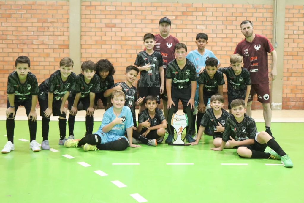 Sub-11 do Russo Preto é vice-campeão da Série Ouro da TG Talentos