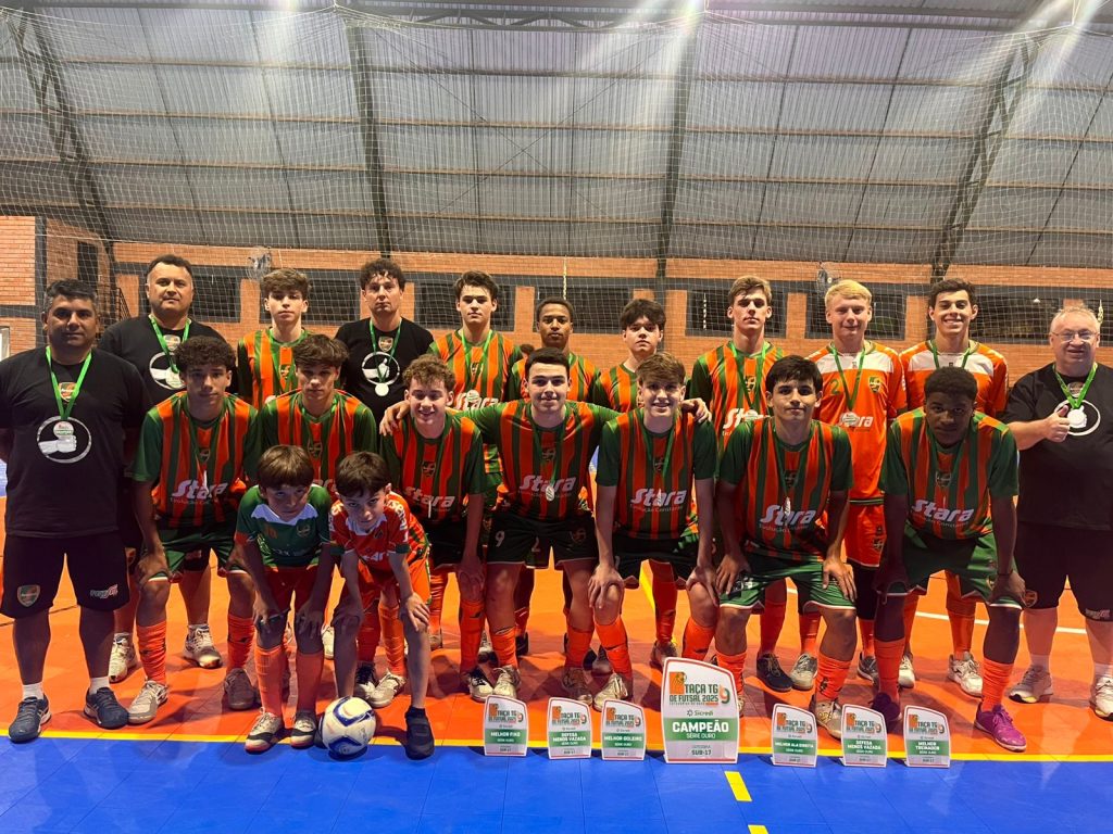 Arsenal é campeão da Taça TG de Futsal Sub-17 2025