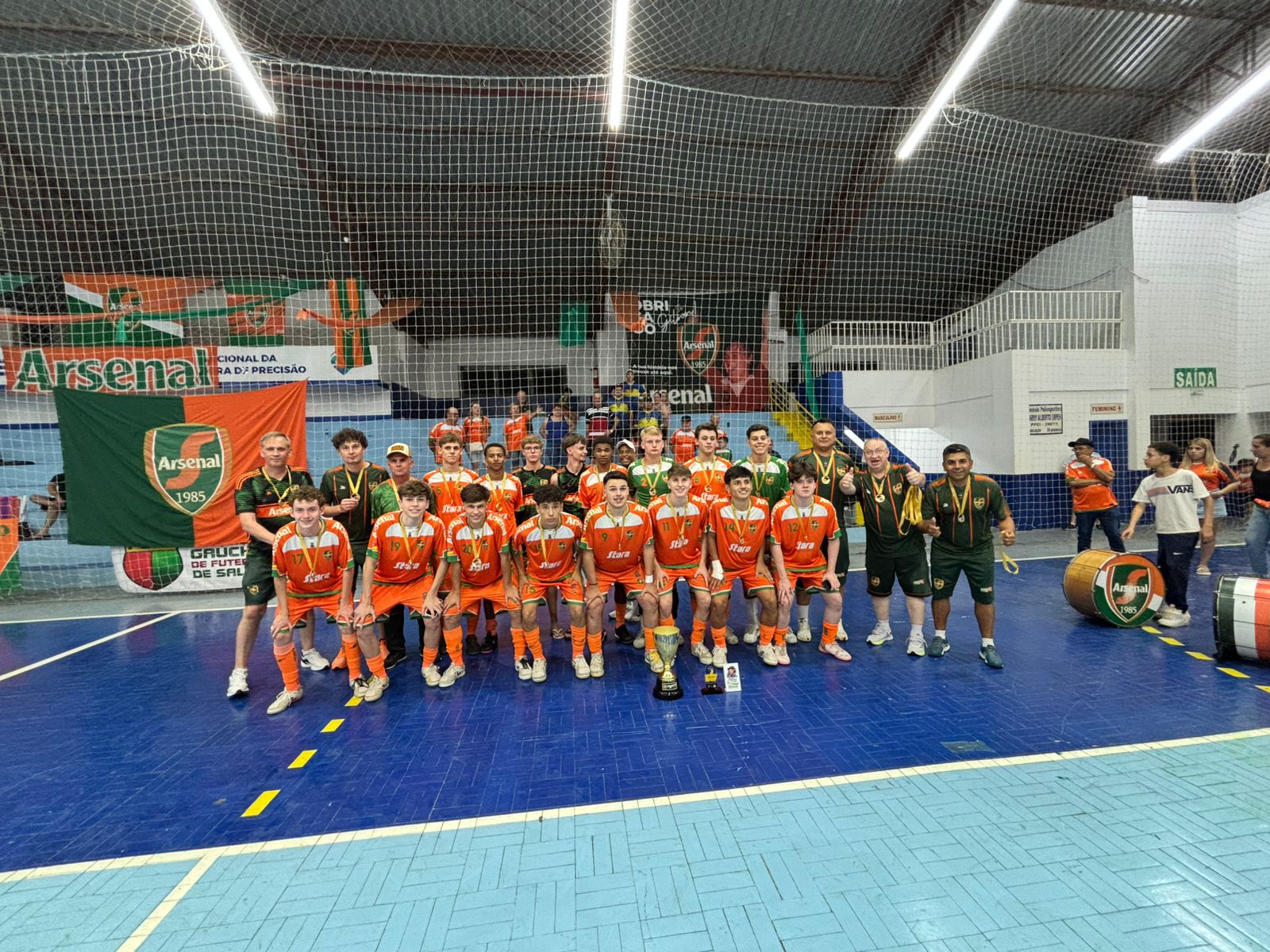 Arsenal vence EGF e conquista o Campeonato Estadual Sub-17