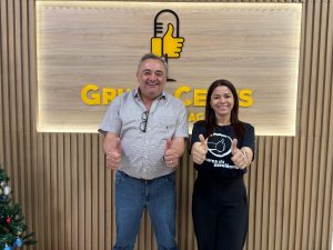 Cíntia Dal Vesco participa como convidada do Bom Dia Amigos