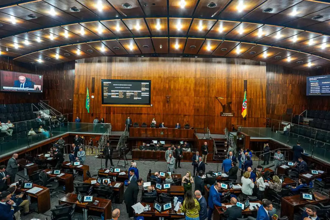 Deputados estaduais aprovam o Orçamento 2026 do Rio Grande do Sul