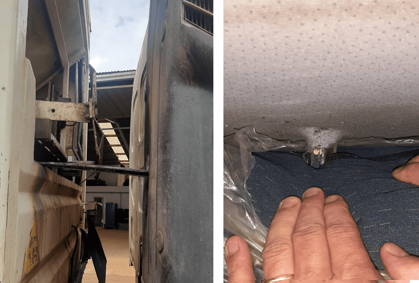 Descarte irregular de ferro danifica caminhão do lixo e causa prejuízo ao município em Carazinho