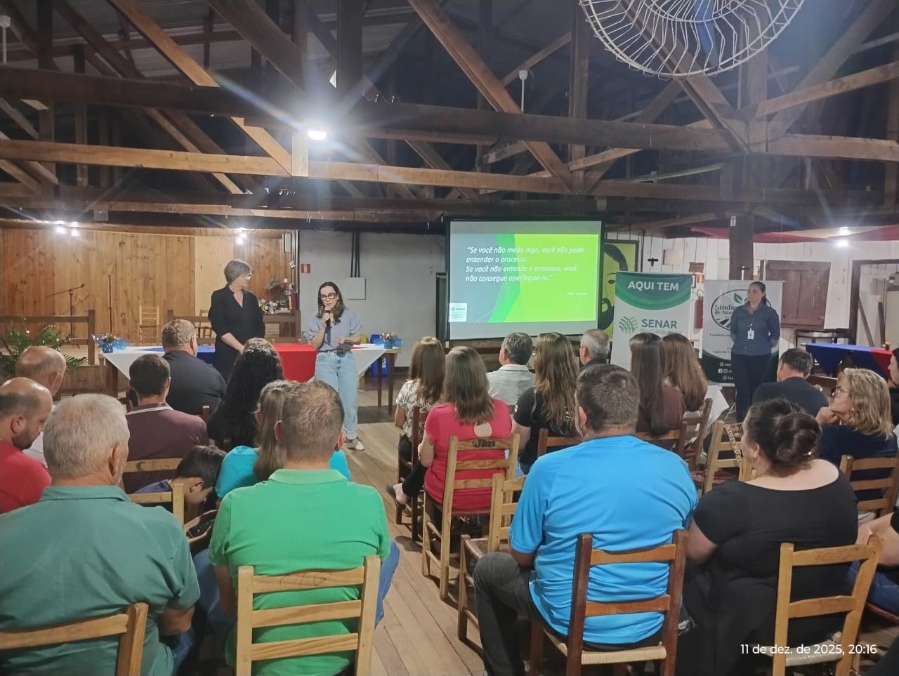 Produtores avaliam resultados e fortalecem a gestão no campo em Encontro do ATEG Grãos