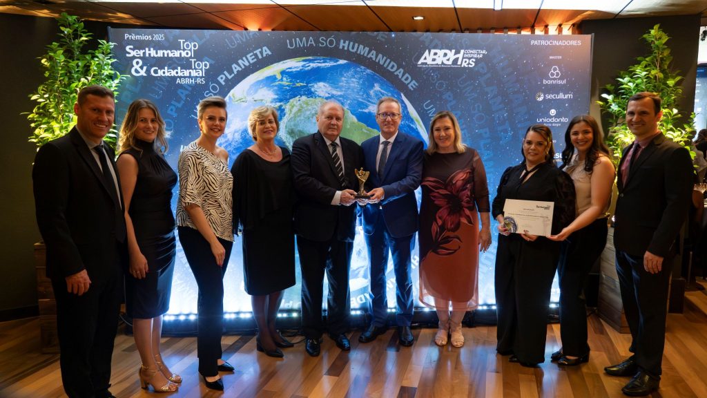 Programa de fortalecimento de gestão de pessoas da Cotrijal é reconhecido no prêmio Top Ser Humano 2025