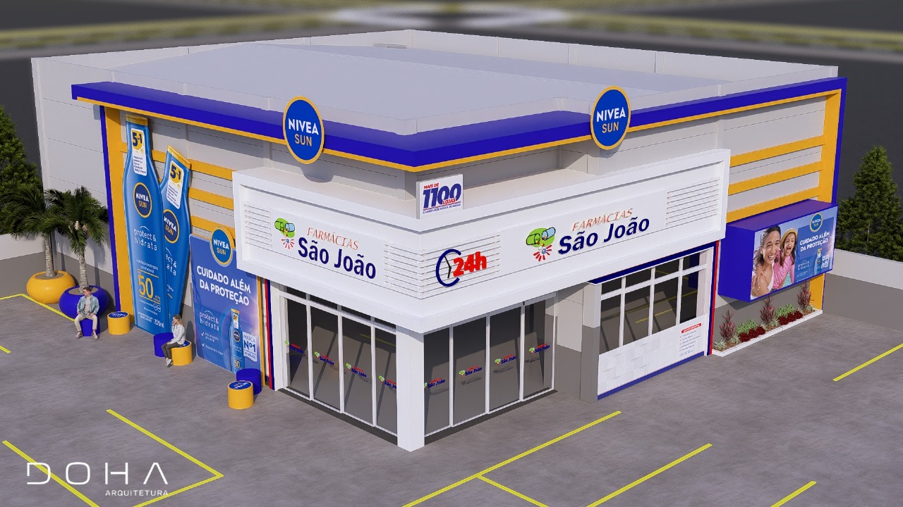 Rede de Farmácias São João inaugura sua 1ª loja temática da NIVEA em Florianópolis/SC