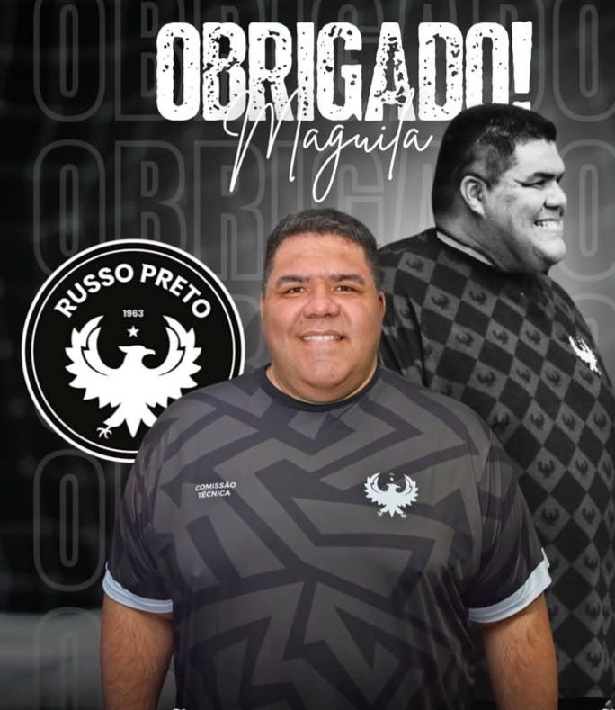 Russo Preto anuncia saída do técnico Maguila