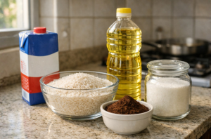 Leite, arroz, açúcar, café e óleo puxam queda do preço da cesta básica de alimentos em dezembro