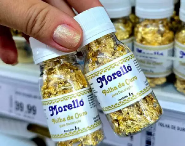 Após identificar a presença de plástico, Anvisa proíbe glitter culinário e folhas de ouro vendidos como comestíveis