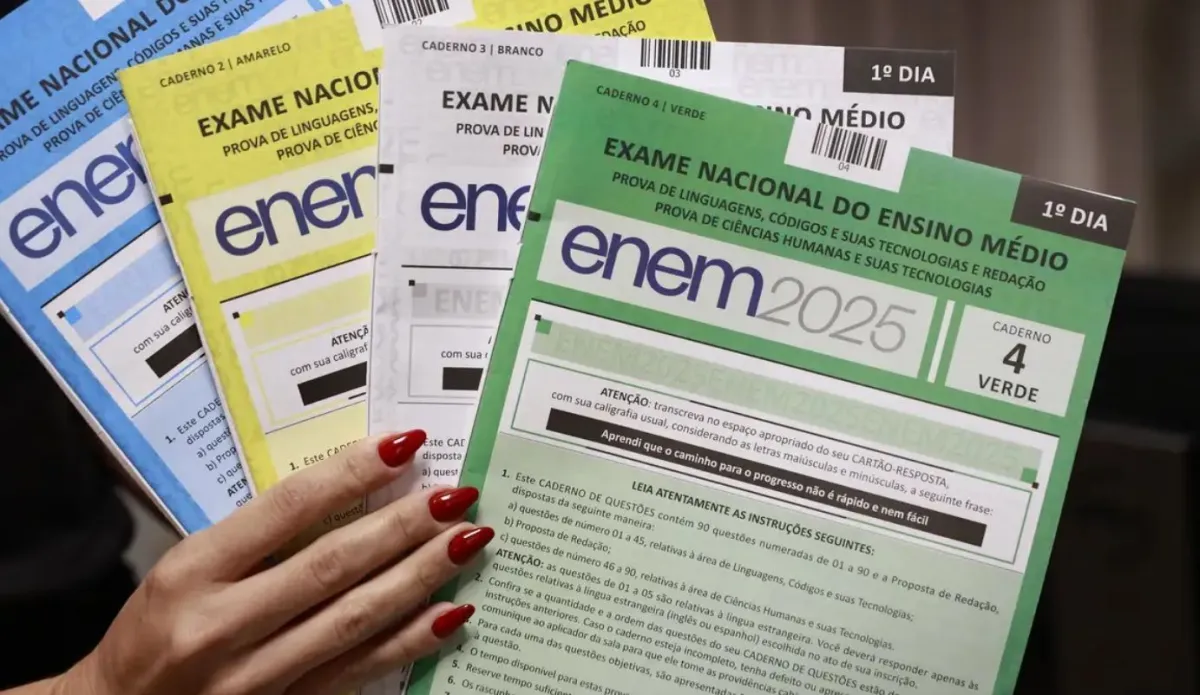 Resultados do Enem 2025 serão divulgados em 16 de janeiro