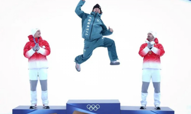 Brasil encerra Olimpíadas de Inverno com ouro, recorde e melhor desempenho