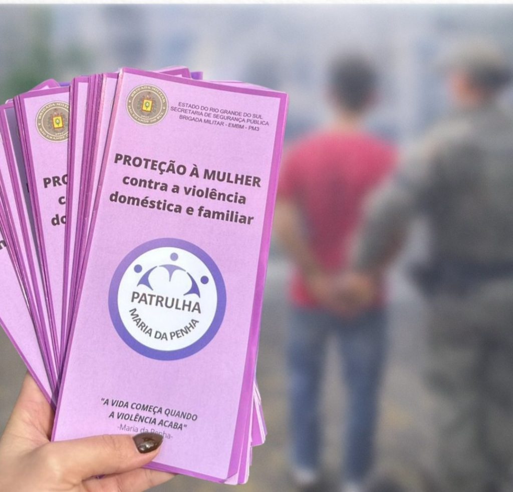 Brigada Militar prende homem por lesão corporal com base na Lei Maria da Penha em Santo Antônio do Planalto