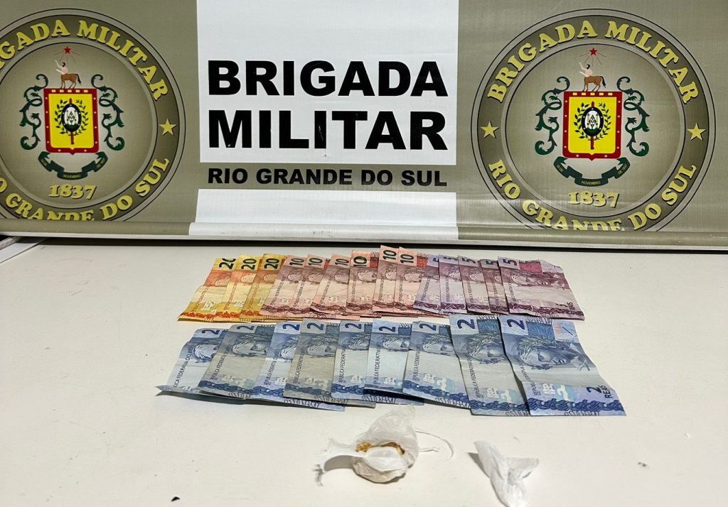 Brigada Militar prende homem por tráfico de drogas em Não-Me-Toque