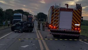 Colisão deixa um homem morto na BR-285, em Carazinho