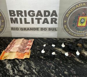 Homem é preso pela Brigada Militar por tráfico de drogas em Soledade