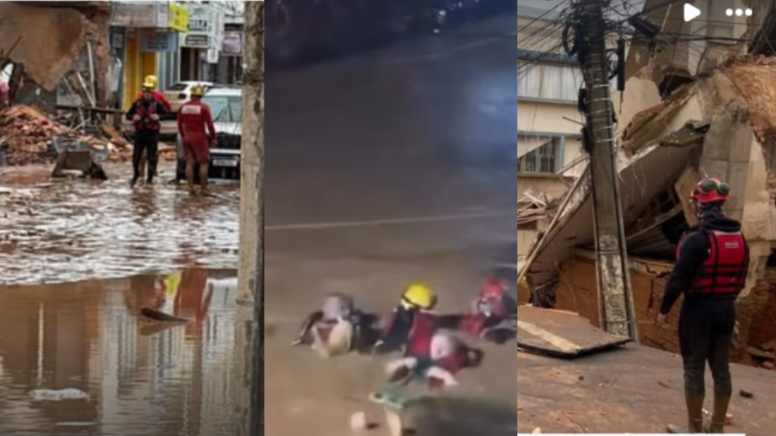 Chuvas deixam 14 mortos em Juiz de Fora