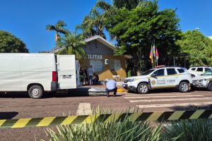 Suspeito de feminicídio em Santa Clara do Sul é encontrado morto em frente ao quartel da BM