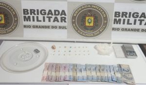 Brigada Militar prende homem por tráfico de drogas em Carazinho