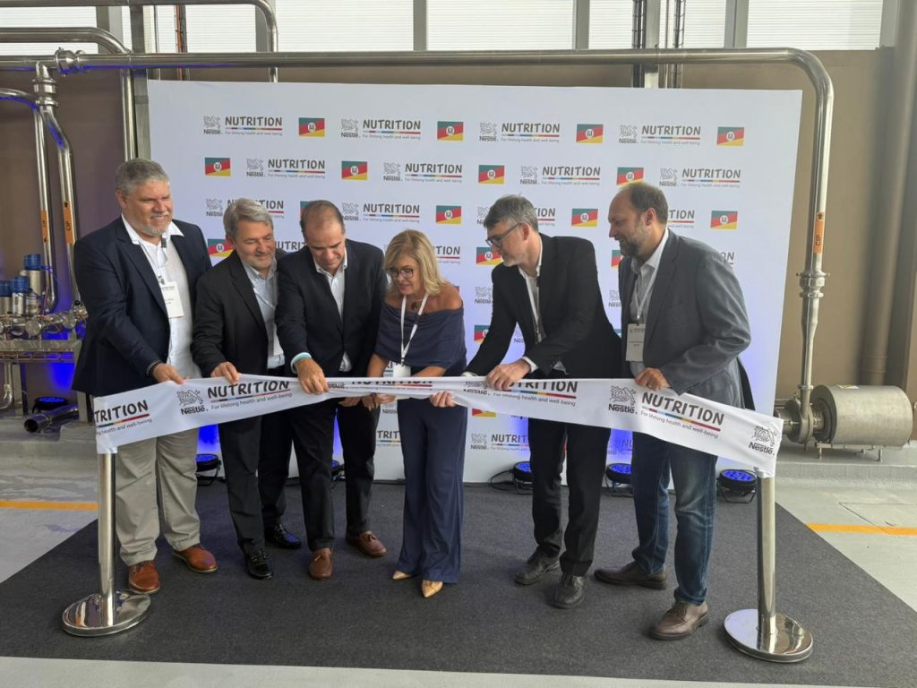 Nestlé retoma operação no Rio Grande do Sul e ampliaplano de produção de soro de leite até 2029