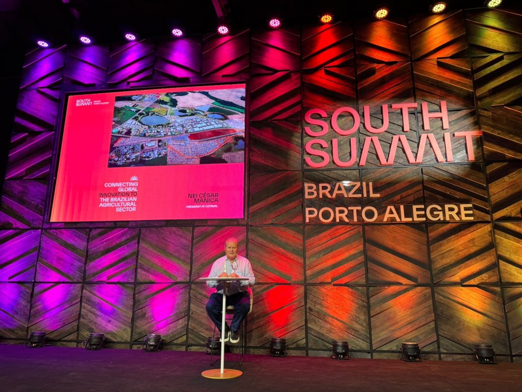 South Summit Brazil: presidente Nei César Manica reforça contribuição da Expodireto Cotrijal para o desenvolvimento do agronegócio brasileiro