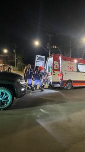 Acidente no centro de Não-Me-Toque deixa motociclista ferido