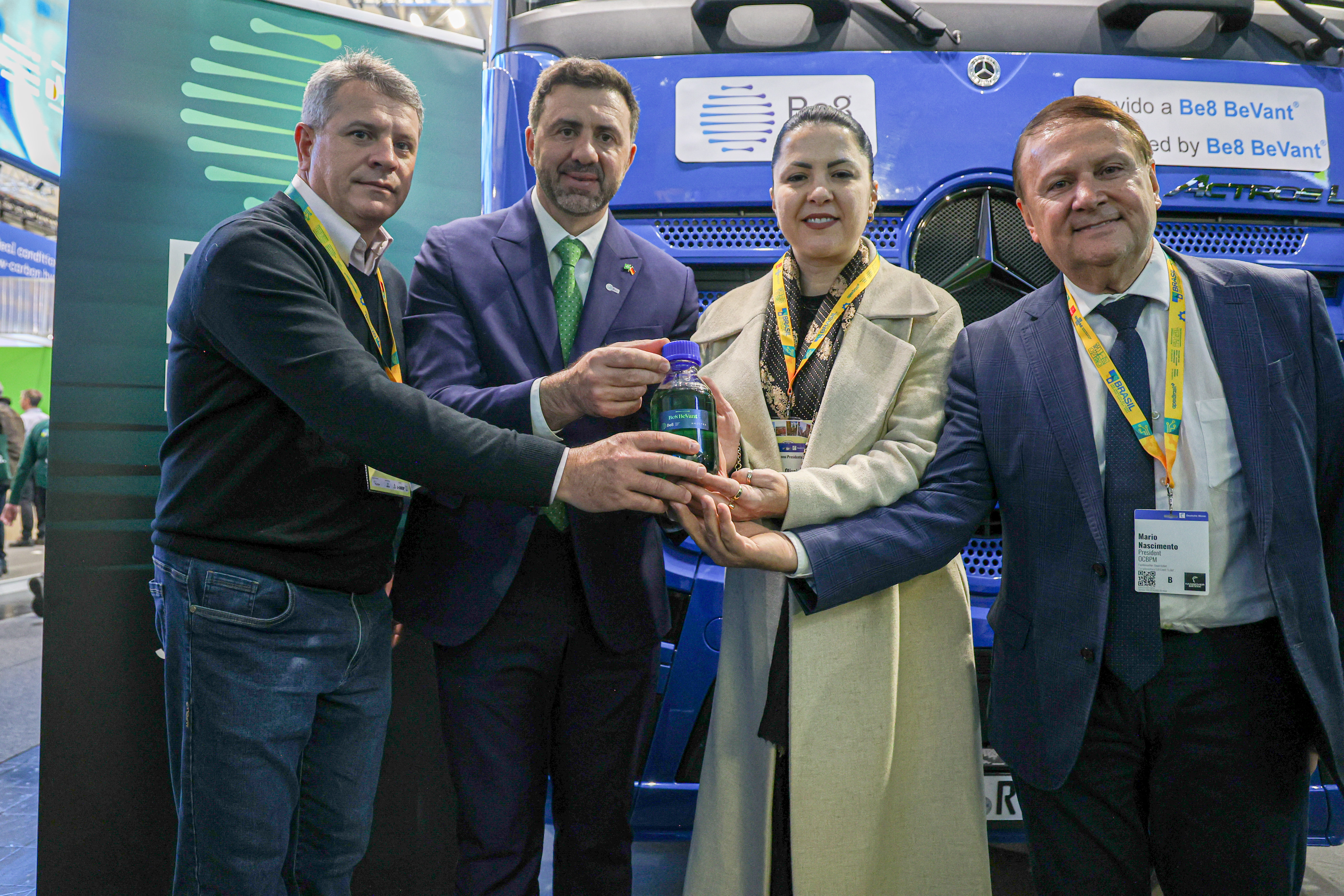 Be8 anuncia parceria com prefeituras de Nonoai e Rondinha na Hannover Messe para uso de biocombustível em frotas públicas