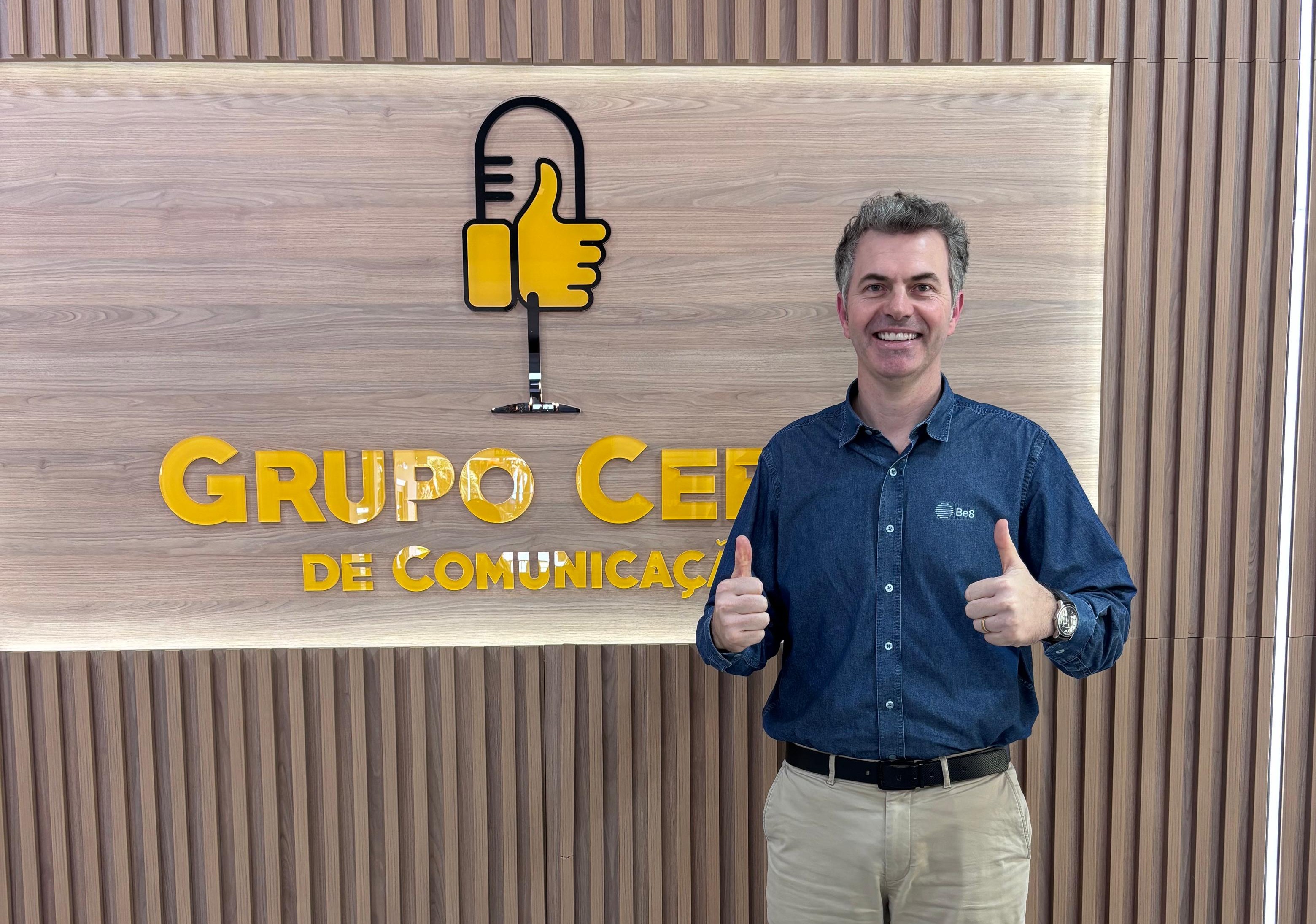 Bom dia, Amigos, deste sábado entrevistou Leandro Zat, vice-presidente da Be8